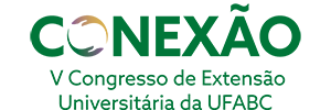 Logo do V Conexão (Congresso de Extensão Universitária da UFABC)